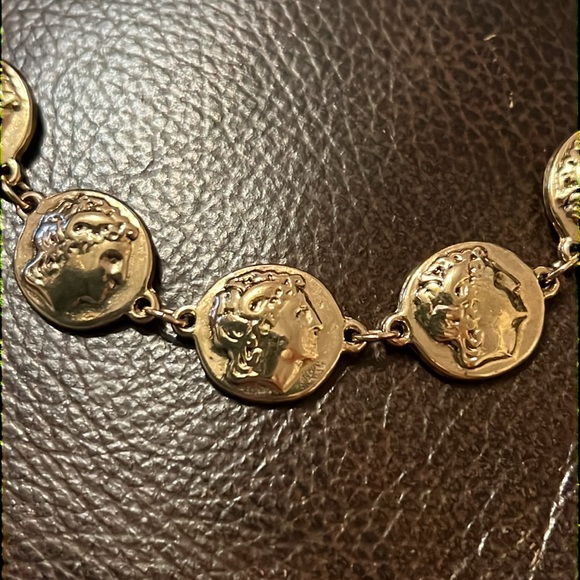 Coin choker necklace - Picture 3 of 3